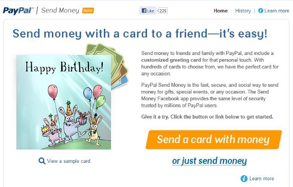 PayPalSendMoney
